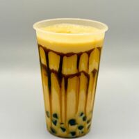 Банан-карамель в КРАШ Bubble Tea