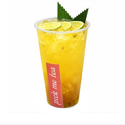 Бабл ти Маракуйя с джус-болламив Taiyaki по цене 445 ₽