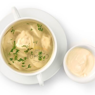 Чучвара шурпа в Томаго по цене 610 ₽