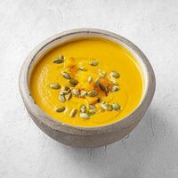 Крем суп из тыквы кабоча с кокосовым молоком в She