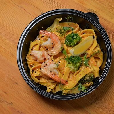 С брокколи и креветками в Джорджина по цене 650 ₽