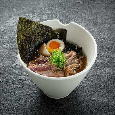 Рамен с уткой и яйцом адзитама в Ikigai по цене 790 ₽