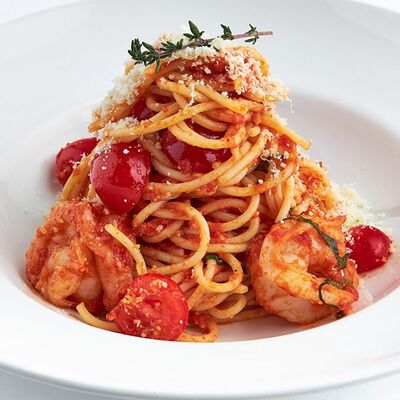 Паста с креветкамив Lariote по цене 1350 ₽