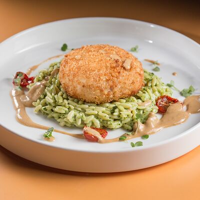 Куриная котлета с орзо в After по цене 950 ₽