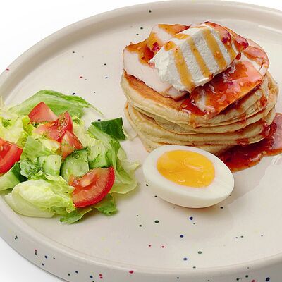 Панкейки с курицей в азиатском стиле в Паруса по цене 448 ₽