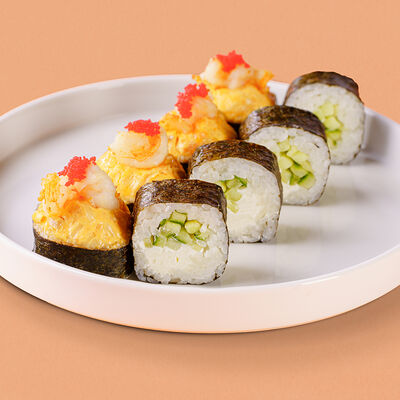 Запеченный с Креветкой и Лососем в Панда Маркет по цене 659 ₽