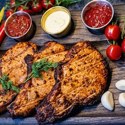 Шашлык из свиная корейка в Мангал & Кебаб по цене 599 ₽