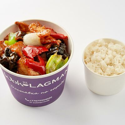 Тебан с курицей в Wok Lagman по цене 3450 ₸