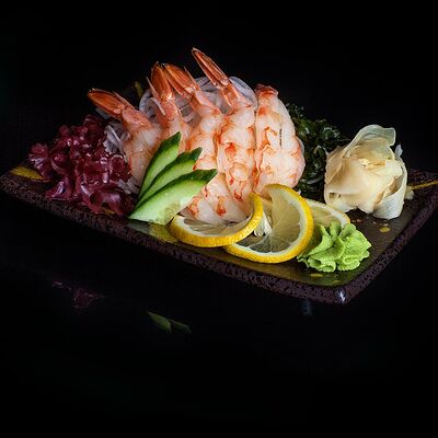 Сашими Ака эби в Nishiki по цене 1200 ₽