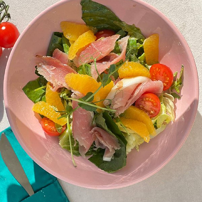 Салат с прошутто и филе апельсина в Myloverberry по цене 28 р.