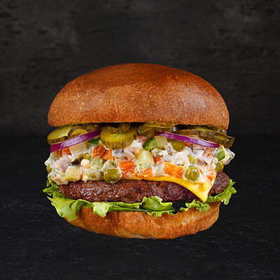 Оливье Бургер в Магбургер №020 по цене 385 ₽