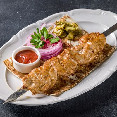 Шашлык из курицы в Шале Берёзка по цене 880 ₽