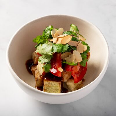 Салат с баклажанами и томатами в FOBS по цене 700 ₽