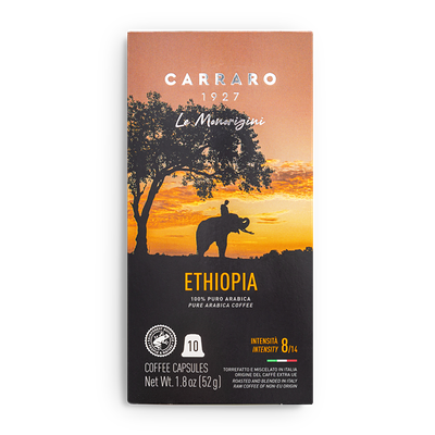 Кофе Carraro Ethiopia в капсулах в Кухня на районе по цене 369 ₽