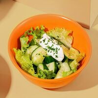 Огуречный салатик в Табаско