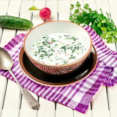 Окрошка на кефире в Маймун по цене 389