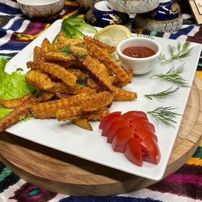 Картофель фри в Самарканд халял по цене 150 ₽