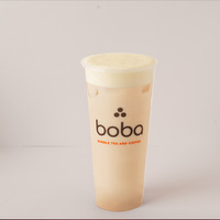 Зеленый чай M с сырной пенкой в Boba Tea