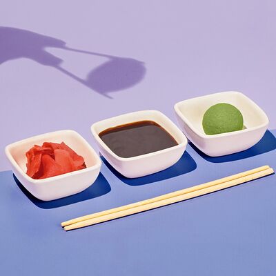 Набор (Имбирь, васаби, соевый соус) в Dostaевский по цене 90 ₽