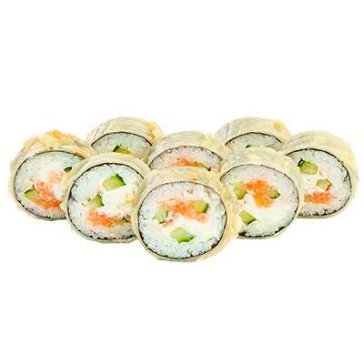 Ролл темпура с лососем в СушиWok по цене 289