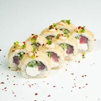 В чесноке с тунцом (8 шт) в ЁБИСАН