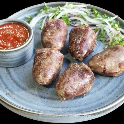 Шашлык из сердца индейки в Вкус огня по цене 650 ₽