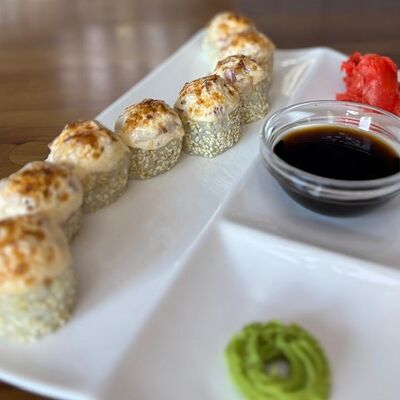 Запеченный с беконом и курицей в Grenka на Труда по цене 420 ₽