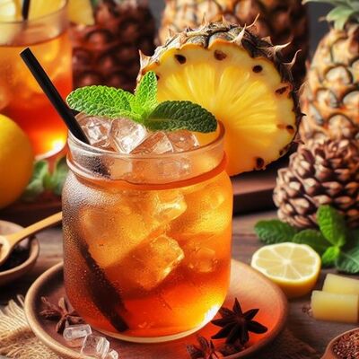 Ice Tea жасмин-ананас в Luffy Coffee & Art по цене 1400 ₸