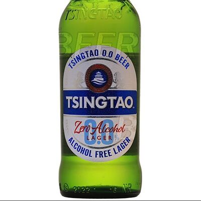 Безалкогольное пиво светлое Tsingtao Zero в КИDO по цене 460 ₽