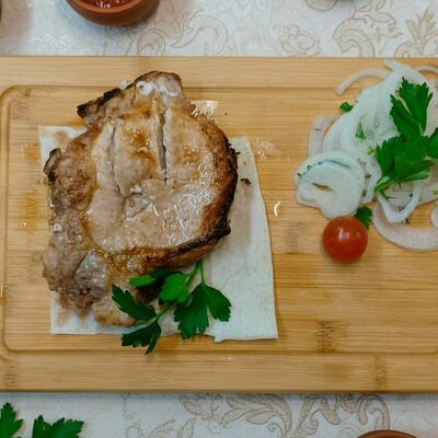 Шашлык из свинины на кости в Интер-Сити по цене 495 ₽