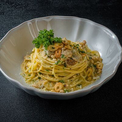 Спагетти Али-олио в Florentini City Café по цене 690 ₽