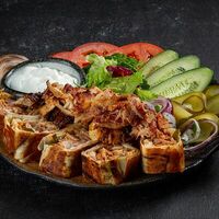 Шаверма по-арабски в Bright Israeli Grill