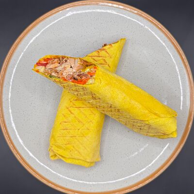 Шаурма куриная в сырном лаваше большаяв Istanbul Шаурма Халяль по цене 489 ₽