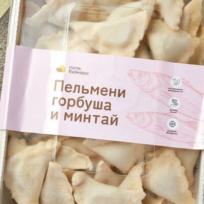 Пельмени рыбные Горбуша и минтай в Поль Бейкери по цене 1440 ₽