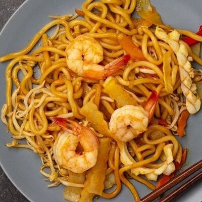 Wok с морепродуктами в Кафе тайской еды по цене 650 ₽