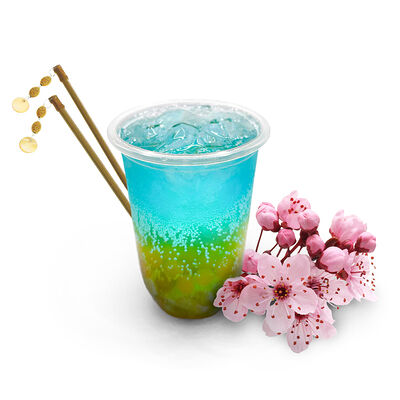 Лишь море знает 500 мл в Pickmebubble tea бабл ти по цене 320 ₽