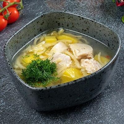 Суп Куриная лапша в Шашлычное настроение по цене 540 ₽