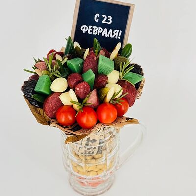 Закуски в кружке с арахисом С 23 февраля в Дарите красиво по цене 4400 ₽
