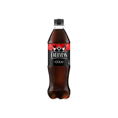 Evervess cola в бутылке 0,5л в 100 Мираторг по цене 159 ₽