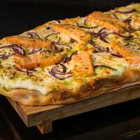 Римская пицца с лососем в Set-Box