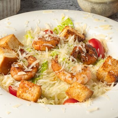 Цезарь с креветками в Щербет по цене 812 ₽