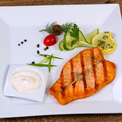 Стейк из семги в Piccola Pizza по цене 700