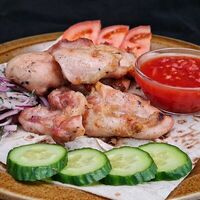 Шашлык куриный в Бегемот и мышь