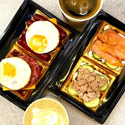 Сытный микс и кофе №1 в Coffeessimo по цене 5990 ₸