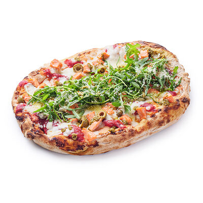 Пицца римская с лососем в Окинава по цене 1100 ₽