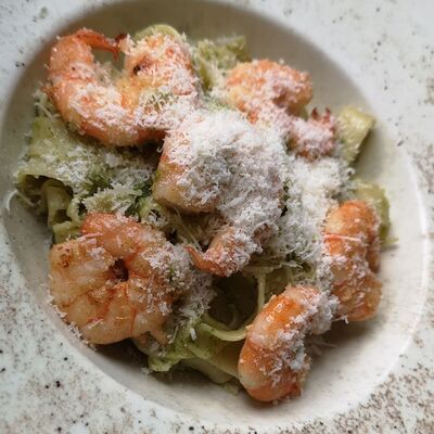 Ризотто с креветками и страчателлой в Эсперанто по цене 52 р.