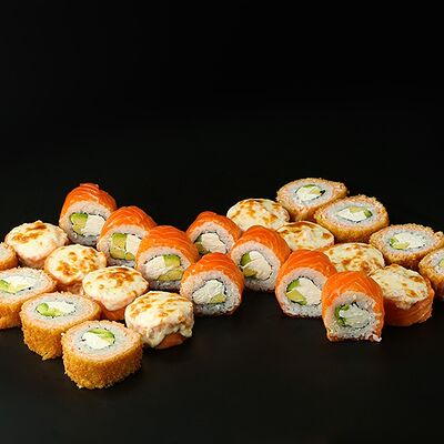 Тройной лосось в Roll&Ramen Азиатская кухня по цене 2399 ₽