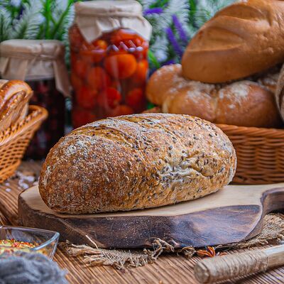 Хлеб льняной в Дон Бургер по цене 67 ₽