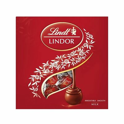 Шоколадные конфеты молочный с нежной начинкой Lindt Швейцария в Азбука Вкуса Экспресс Меню по цене 377 ₽