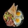 Яичница с беконом в Yacht Cafe Sochi по цене 460